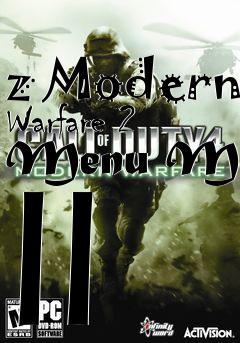 Box art for z Modern Warfare 2 Menu Mod II