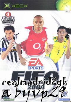 Box art for realmadrid2gk a byvp29