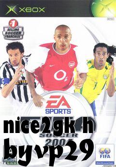 Box art for nice2gk h byvp29