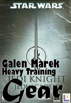 Box art for Galen Marek Heavy Training Gear