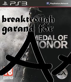 Box art for breaktrough garand for AA