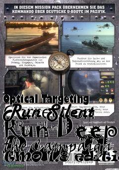 Box art for Run Silent Run Deep the Campaign TMO 1.8 edition