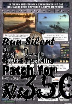 Box art for Run Silent Run Deep - The Campaign Patch for v350