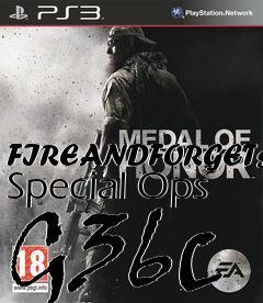 Box art for FIREANDFORGETs Special Ops G36c