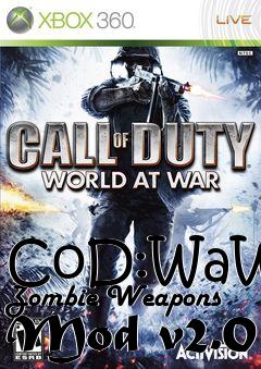 Box art for CoD:WaW: Zombie Weapons Mod v2.0