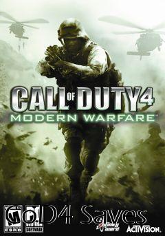 Box art for CoD4 Saves