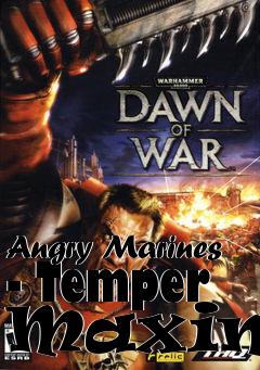 Box art for Angry Marines - Temper Maximus