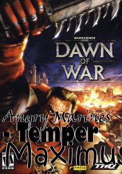 Box art for Angry Marines - Temper Maximus