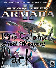 Box art for BSG Colonial Fleet Weapons Pack