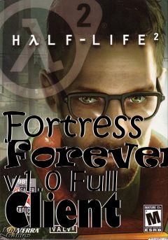 Box art for Fortress Forever: v1.0 Full Client