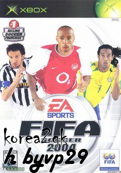Box art for korea2gk h byvp29