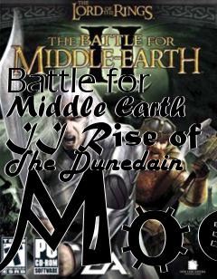 Box art for Battle for Middle Earth II Rise of The Dunedain Mod