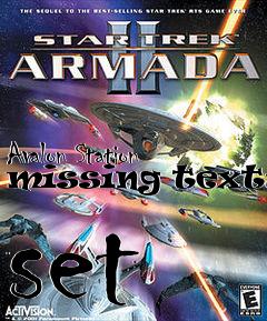 Box art for Avalon Station missing texture set