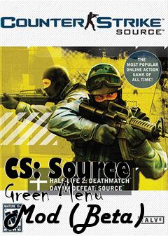 Box art for CS: Source Green Menu Mod (Beta)