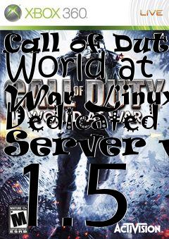 Box art for Call of Duty World at War Linux Dedicated Server v. 1.5