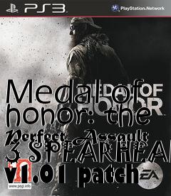 Box art for Medal of honor: the Perfect Assault 3 SPEARHEAD v1.01 patch