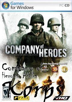 Box art for Company of Heroes: Afrika Korps