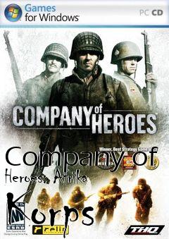 Box art for Company of Heroes: Afrika Korps