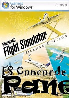 Box art for FS Concorde Panel