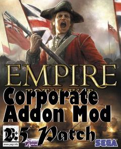 Box art for Corporate Addon Mod 2.5 Patch