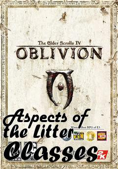 Box art for Aspects of the Litter Classes