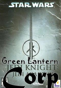 Box art for Green Lantern Corp