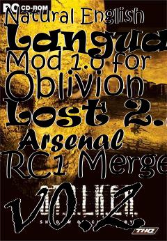 Box art for Natural English Language Mod 1.0 for Oblivion Lost 2.2   Arsenal RC1 Merge v0.2