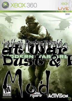 Box art for Call of Duty:World at War No Dust & FX Mod