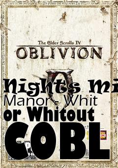 Box art for Nights Mist Manor - Whit or Whitout COBL