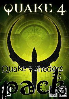 Box art for Quake 4 shaders pack