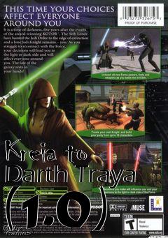 Box art for Kreia to Darth Traya (1.0)