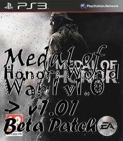 Box art for Medal of Honor: World War I v1.0 -> v1.01 Beta Patch