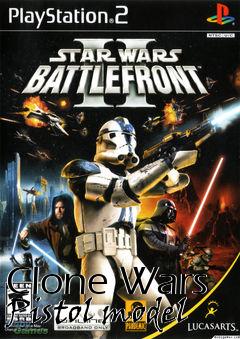 Box art for Clone Wars Pistol model