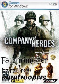 Box art for Fallshrimjager paradrop paratroopers