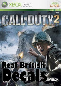 Box art for Real British Decals