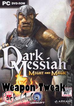 Box art for Weapon Tweak Pack (1.0a)