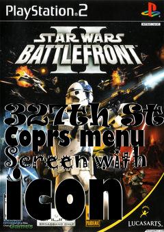Box art for 327th Star Coprs menu Screen with icon