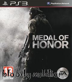 Box art for bloody soldier