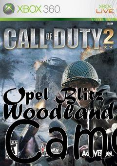 Box art for Opel Blitz Woodland Camo