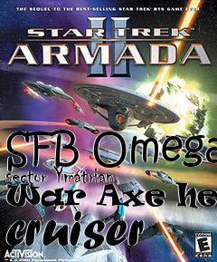 Box art for SFB Omega sector Ymatrian War Axe heavy cruiser