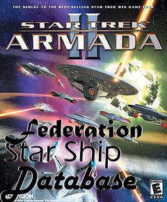 Box art for Federation Star Ship Database