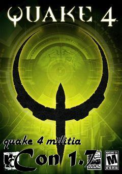 Box art for quake 4 militia rCon 1.7