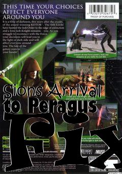 Box art for Sions Arrival to Peragus Fix