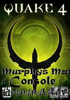 Box art for Murphys Marines : Console Commandos