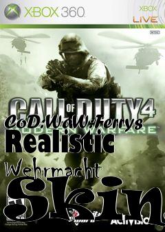 Box art for CoD:WaW:Ferrys Realistic Wehrmacht Skins