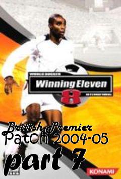 Box art for British Premier Patch 2004-05 part 7