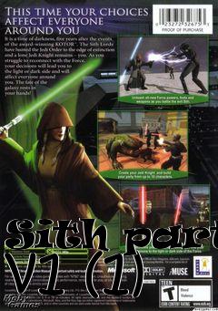Box art for Sith party v1 (1)