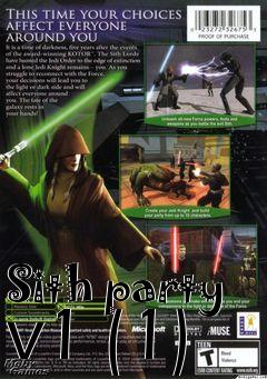 Box art for Sith party v1 (1)