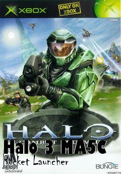 Box art for Halo 3 MA5C Rocket Launcher