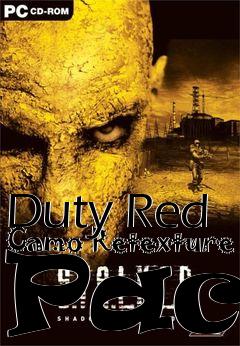 Box art for Duty Red Camo Retexture Pack